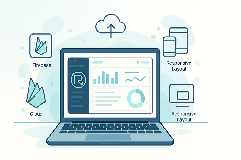 Application web sur-mesure à Nancy avec Firebase, React et design UX optimisé