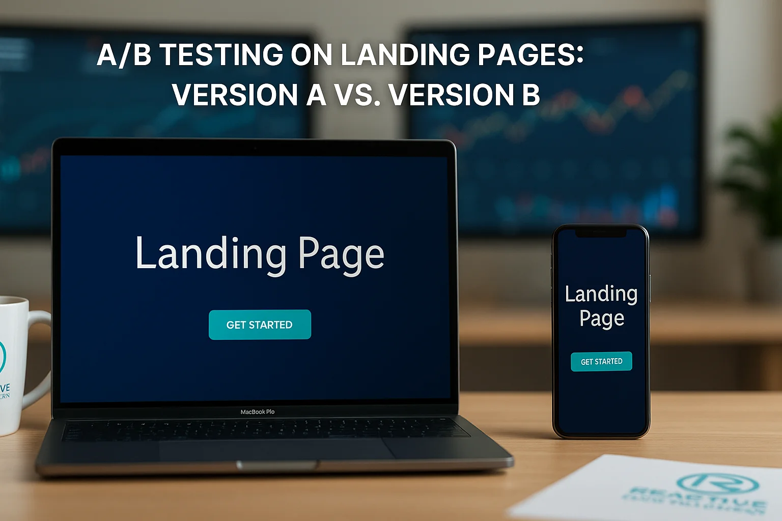 Illustration de l'article : 📈 Tests A/B sur Site Vitrine : Doublez Vos Appels et Devis — Guide Pratique 2025