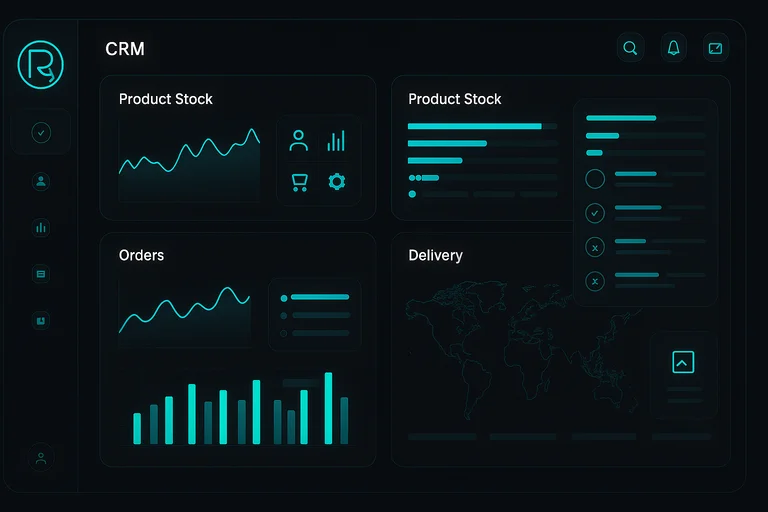 Ajout de CRM, gestion avancée des produits, logistique, reporting