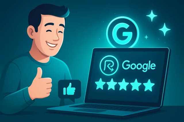 Client laissant un avis 5 étoiles sur Google pour l'agence web Reactive Tech Solutions à Nancy