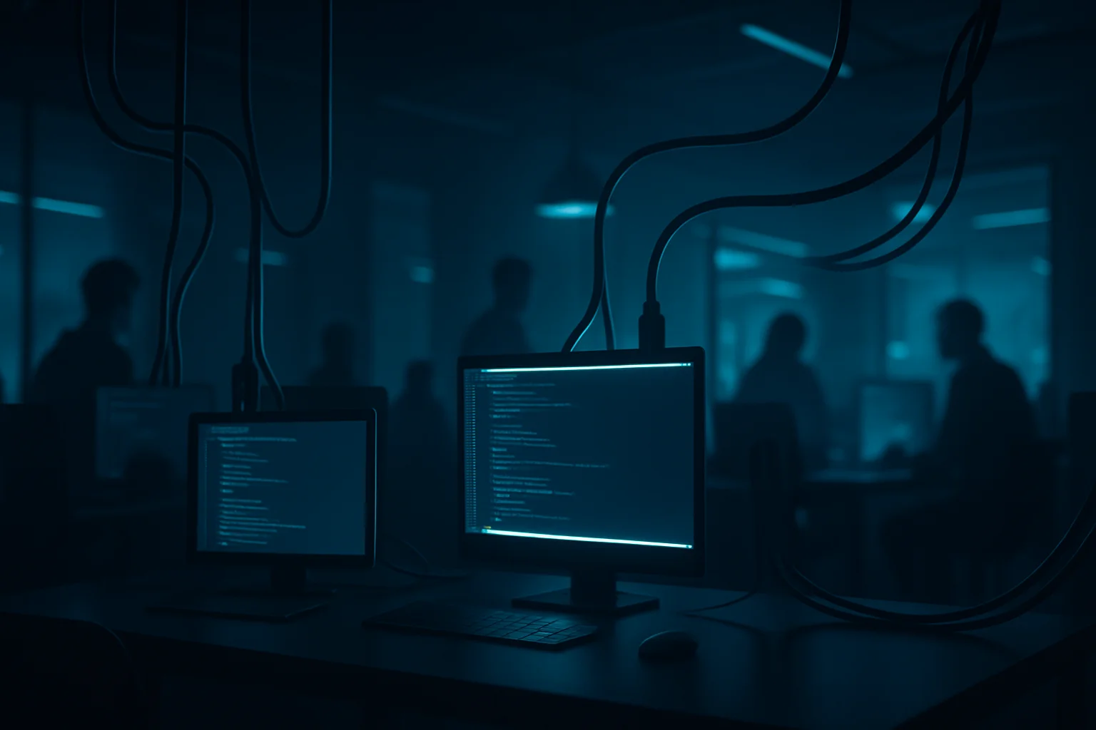Bureau d'une agence web à Nancy - Reactive Tech Solutions | Développement web sur mesure en Lorraine et Grand Est | Pierre-Romain Lopez Développeur Fullstack